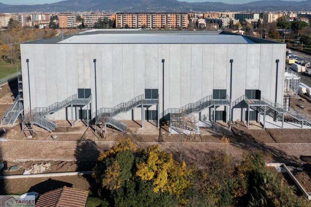Palazzo Wanny, Firenze: vista aerea del complesso